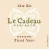 Le Cadeau Vineyard Cote Est Pinot Noir 2009 Front Label
