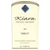 Le Vigne Winery Kiara Sylvester Vineyards Private Reserve Merlot 2007 Front Label