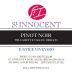 St. Innocent Justice Vineyard Pinot Noir 2011 Front Label