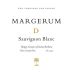 Margerum D Sauvignon Blanc 2011 Front Label