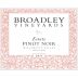 Broadley Estate Pinot Noir 2011 Front Label