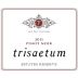 Trisaetum Estates Reserve Pinot Noir 2011 Front Label