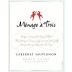 Menage a Trois Cabernet Sauvignon 2011 Front Label