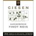 Giesen Pinot Noir 2000 Front Label