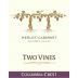 Two Vines Merlot Cabernet 2011 Front Label