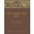 Rutherford Hill Reserve Merlot 2012 Front Label
