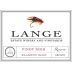 Lange Winery Reserve Pinot Noir 2012 Front Label