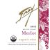 Frey Organic Merlot 2012 Front Label