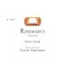Talley Rosemary's Vineyard Pinot Noir 2012 Front Label