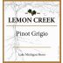 Lemon Creek Winery & Fruit Farm Pinot Grigio 2013 Front Label