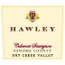 Hawley Cabernet Sauvignon 2012 Front Label