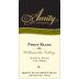 Amity Pinot Blanc 2012 Front Label