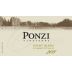 Ponzi Pinot Blanc 2012 Front Label