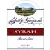 Liberty Vineyards & Winery Syrah 2013 Front Label