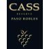 Cass Winery Reserve Cabernet Sauvignon 2012 Front Label