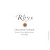 Rhys Horseshoe Vineyard Syrah 2012 Front Label
