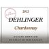 Dehlinger Estate Chardonnay 2012 Front Label