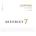 District 7 Chardonnay 2012 Front Label