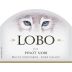 Lobo Wines Wulff Vineyards Pinot Noir 2012 Front Label