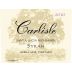 Carlisle Sierra Mar Vineyard Syrah 2010 Front Label