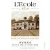 L'Ecole 41 Seven Hills Vineyard Estate Syrah 2013 Front Label