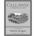 Callaway Cellar Selection Cabernet Sauvignon 2013 Front Label