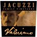 Jacuzzi Valeriano 2013 Front Label