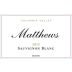 Matthews Winery Sauvignon Blanc 2013 Front Label