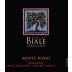 Robert Biale Vineyards Monte Rosso Zinfandel 2013 Front Label