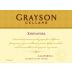 Grayson Cellars Zinfandel 2013 Front Label