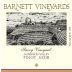 Barnett Vineyards Savoy Vineyard Pinot Noir 2014 Front Label