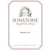 Sunstone Merlot 2014 Front Label