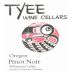 Tyee Wine Pinot Noir 2014 Front Label
