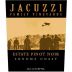 Jacuzzi Pinot Noir 2014 Front Label