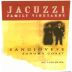 Jacuzzi Sangiovese 2014 Front Label
