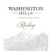 Washington Hills Riesling 2014 Front Label