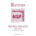 Ravines Keuka Village Red 2015 Front Label