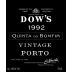 Dow's Quinta do Bomfim Vintage Porto 1992 Front Label