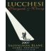 Lucchesi Vineyards & Winery Sauvignon Blanc 2007 Front Label
