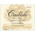 Carlisle Saitone Ranch Zinfandel 2012 Front Label
