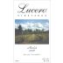 Lucero Vineyards Merlot 2006 Front Label