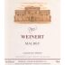 Weinert Malbec 2000 Front Label
