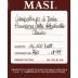 Masi Amarone della Valpolicella Classico Campolongo di Torbe 2000 Front Label