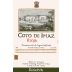 El Coto Coto de Imaz Reserva 2001 Front Label