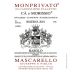 Giuseppe Mascarello Barolo Monprivato Ca d'Morissio Riserva 2001 Front Label