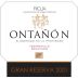 Bodegas Ontanon Gran Reserva 2001 Front Label
