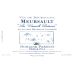Domaine Parigot Meursault Les Vireuils Dessous 2001 Front Label