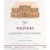 Weinert Cabernet Sauvignon 2002 Front Label