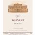 Weinert Merlot 2002 Front Label