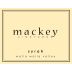 Mackey Vineyards Syrah 2009 Front Label
